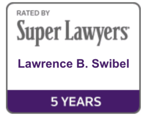 Lary Swibel's SuperLawyers Badge