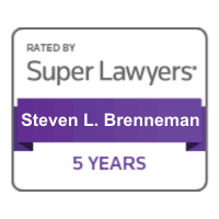 Steve Brenneman Super Lawyers 5year Badge